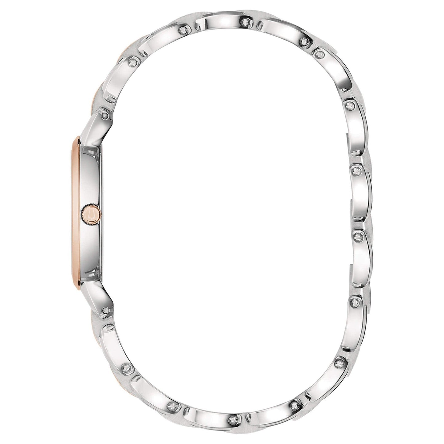 Classic Lady Madreperla Bicolore-Orologi-BULOVA-Gioielleria Granarelli