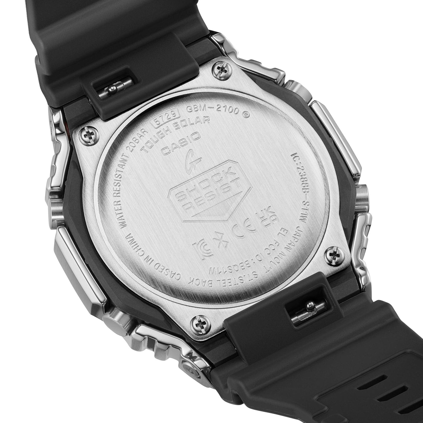 G-Shock G-STEEL Tough Solar Nero-Orologi-CASIO-Gioielleria Granarelli