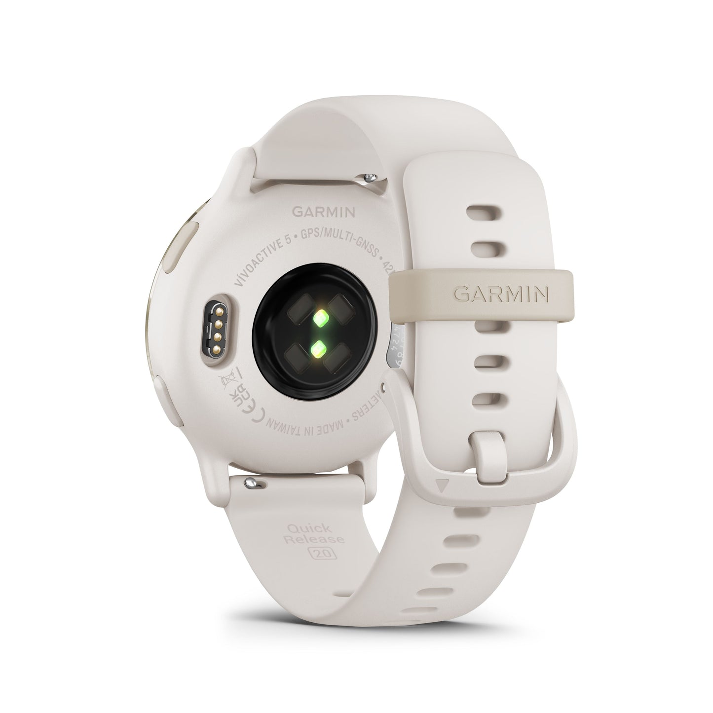 vívoactive® 5 Cream gold & Ivory con cinturino in silicone-Orologi-GARMIN-Gioielleria Granarelli