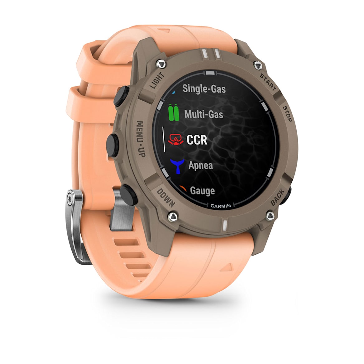Descent™ G2 Paloma con cinturino Shell Pink-Orologi-GARMIN-Gioielleria Granarelli