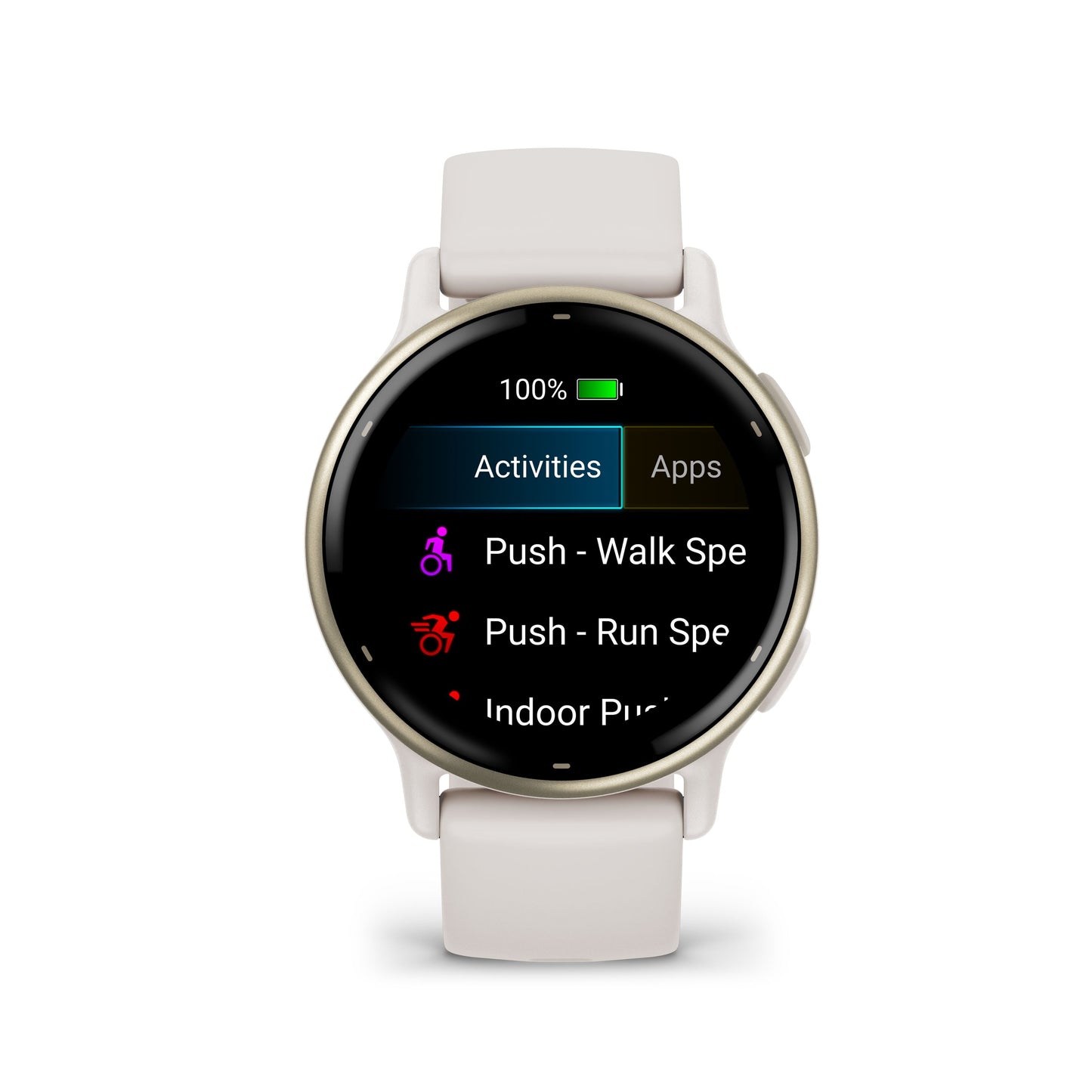 vívoactive® 5 Cream gold & Ivory con cinturino in silicone-Orologi-GARMIN-Gioielleria Granarelli