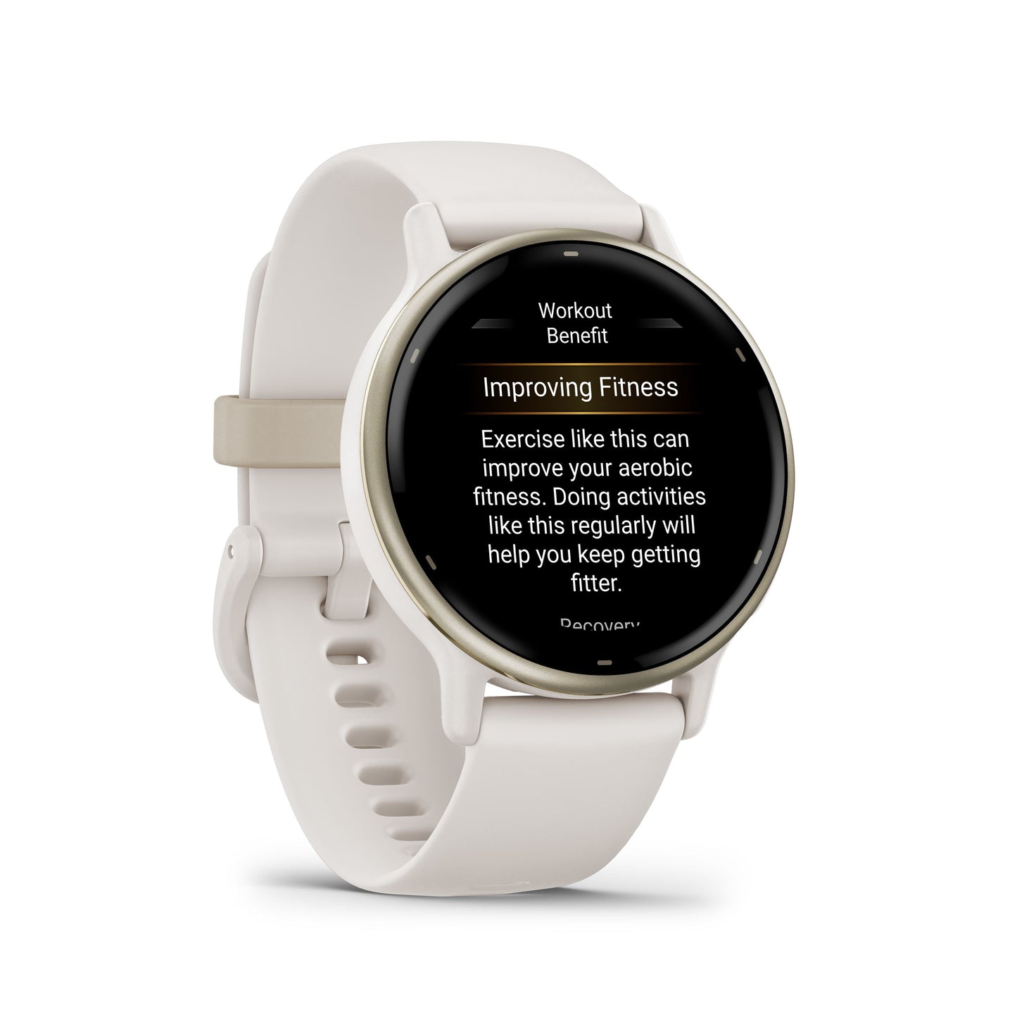 vívoactive® 5 Cream gold & Ivory con cinturino in silicone-Orologi-GARMIN-Gioielleria Granarelli