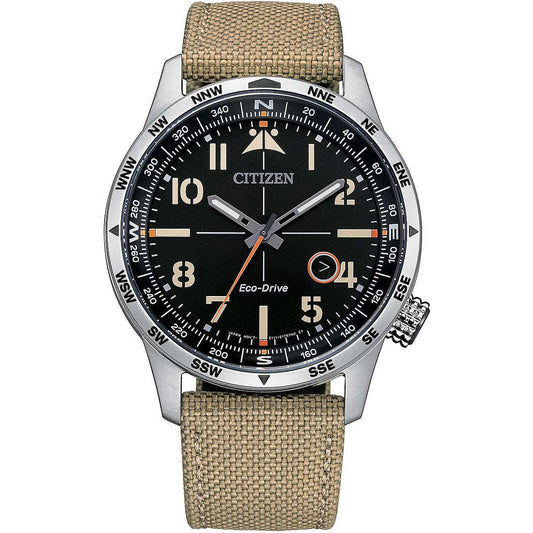Aviator Eco Drive BM7550-10E-Orologi-CITIZEN- [SKU] -Gioielleria Granarelli