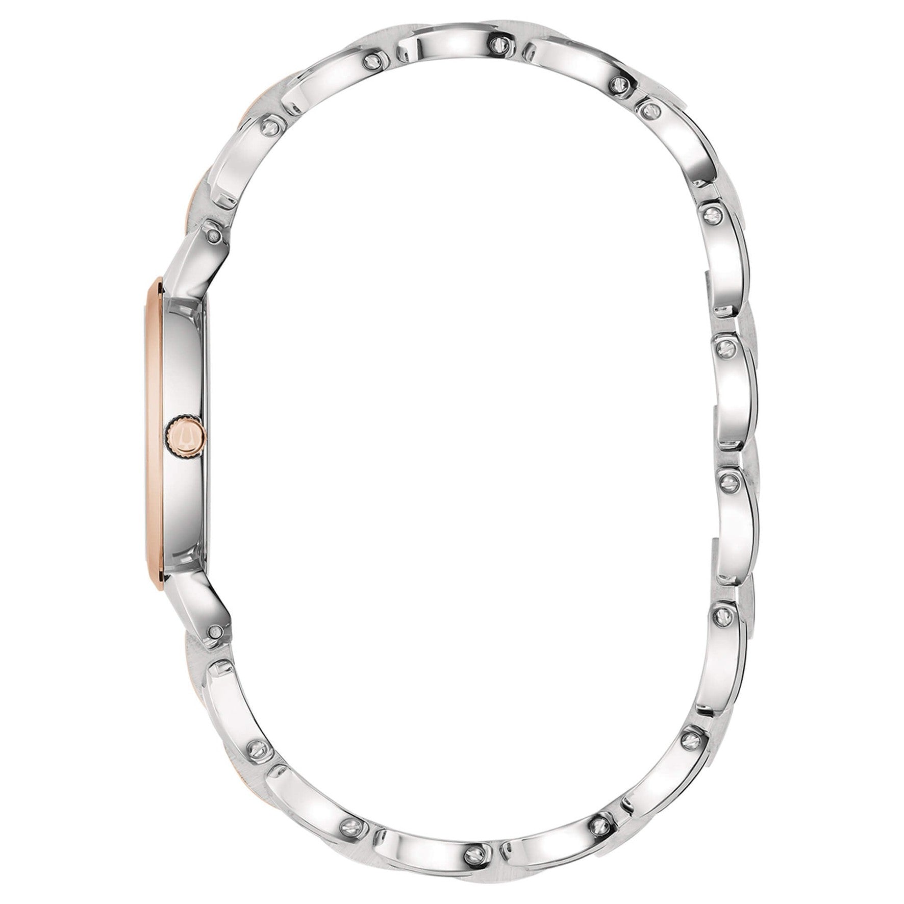 Classic Lady Madreperla Bicolore-Orologi-BULOVA-Gioielleria Granarelli
