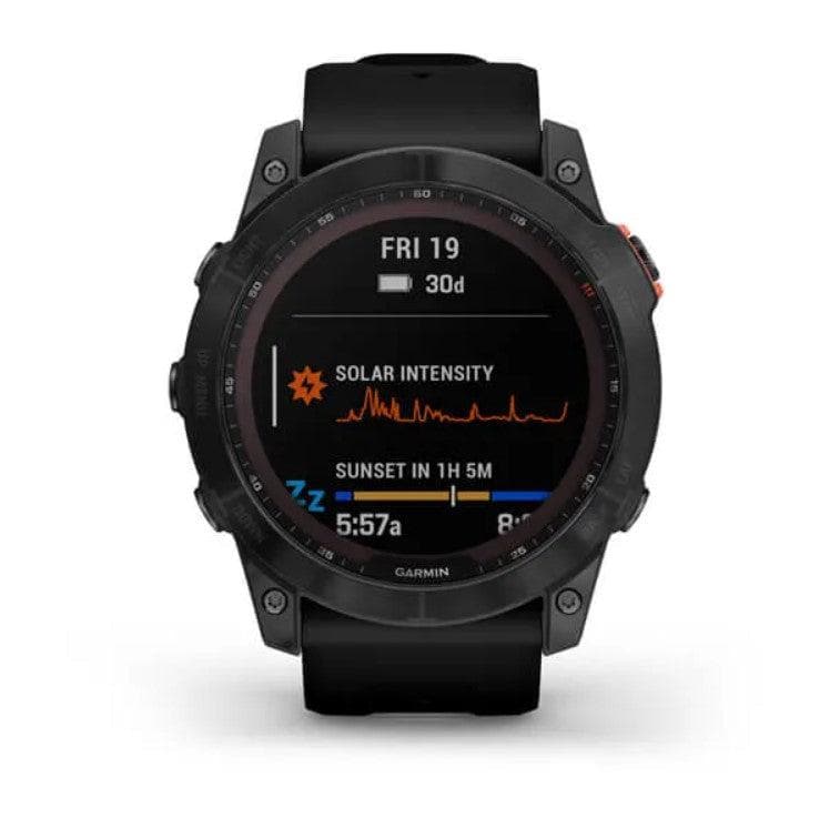 Fenix 7X Solar Edition Slate grey con cinturino black-Orologi-GARMIN- [SKU] -Gioielleria Granarelli