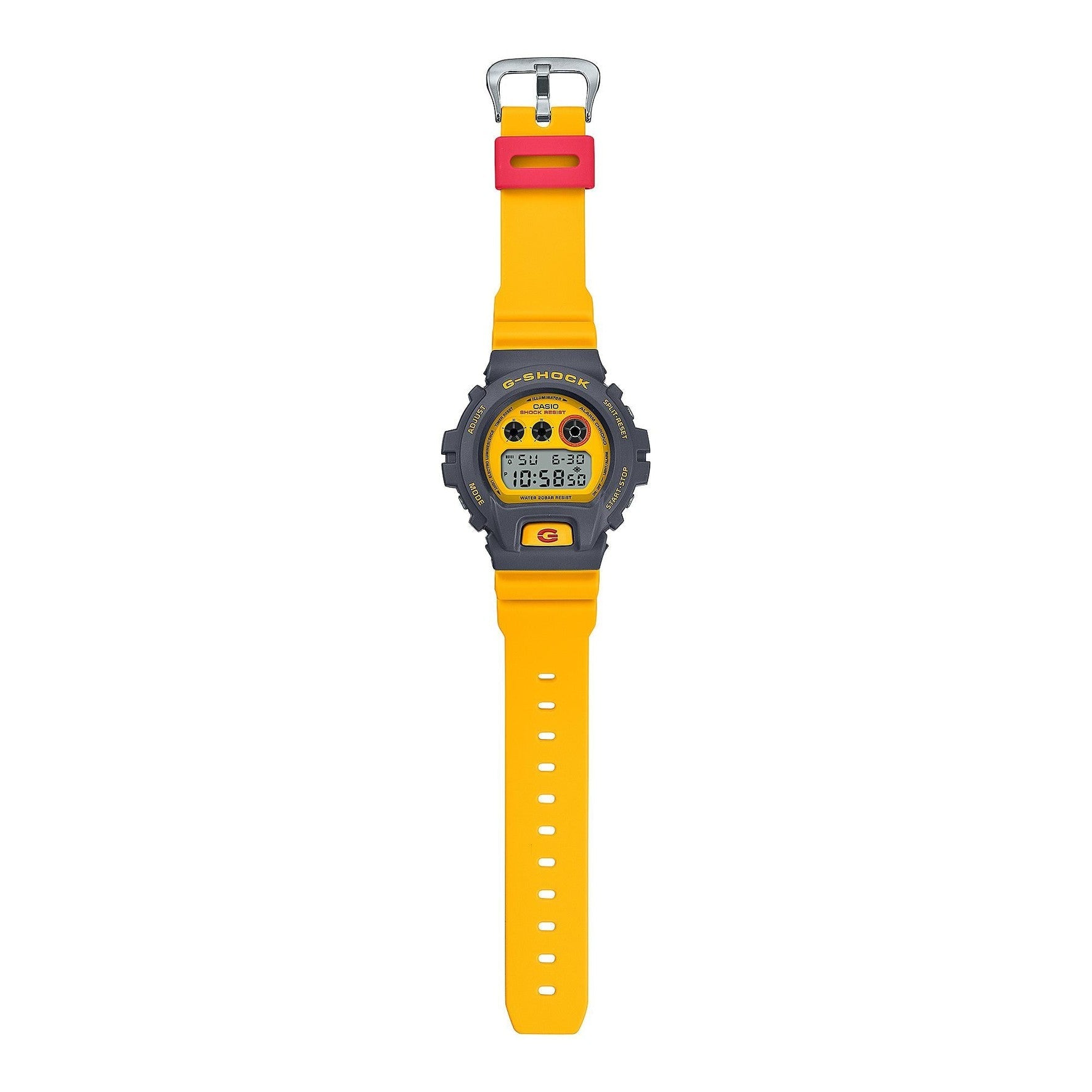 G-Shock Protection Origin Grey and Yellow-Orologi-CASIO-Gioielleria Granarelli