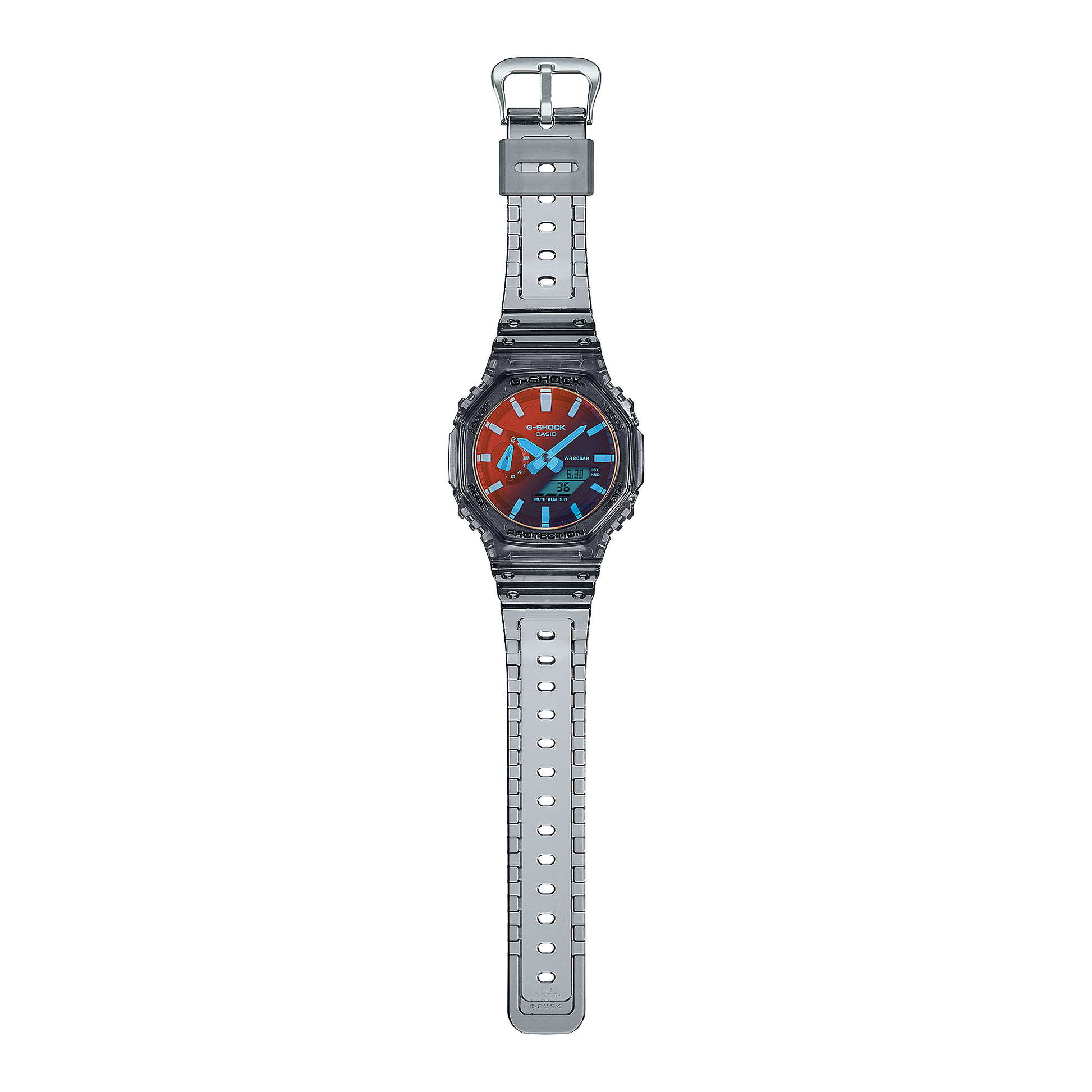 Casio Classic Ga-2100 Grigio trasparente-Orologi-CASIO-Gioielleria Granarelli