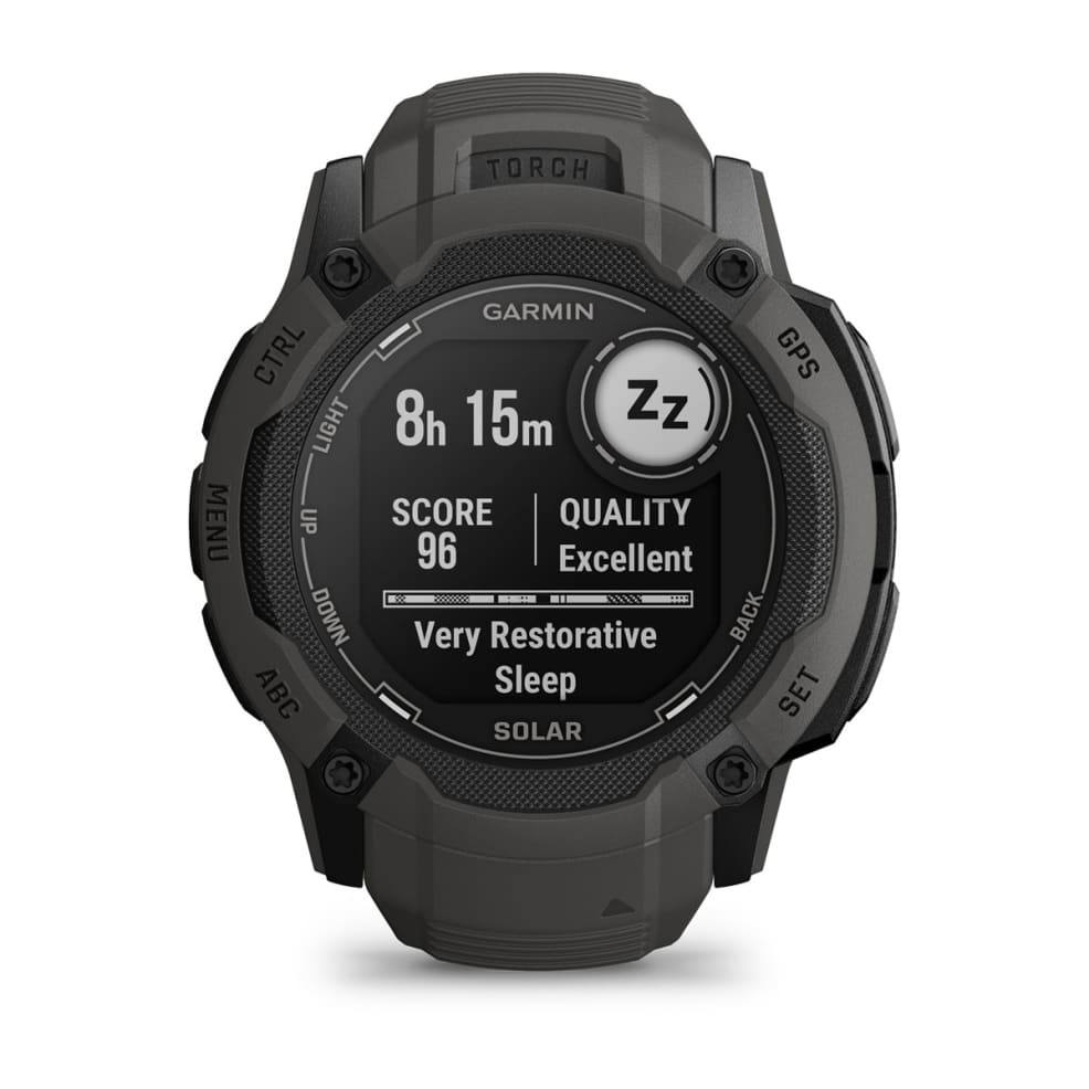 Instinct 2X Solar Graphite-Orologi-GARMIN-Gioielleria Granarelli