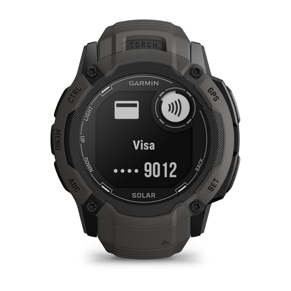 Instinct 2X Solar Graphite-Orologi-GARMIN-Gioielleria Granarelli