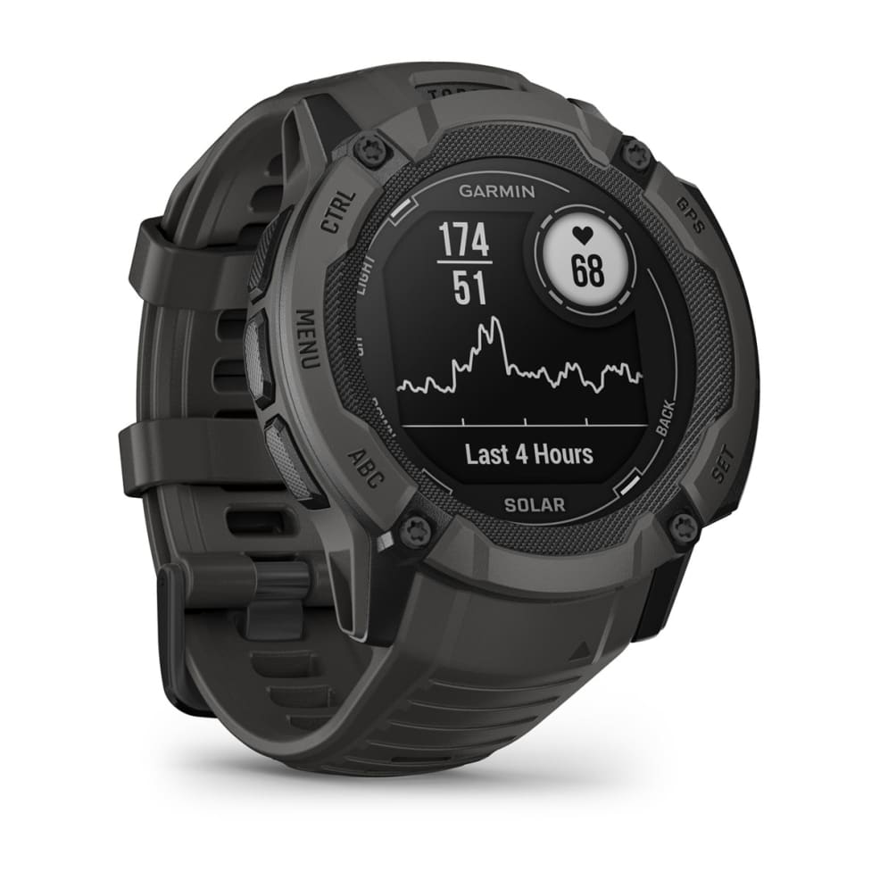 Instinct 2X Solar Graphite-Orologi-GARMIN-Gioielleria Granarelli