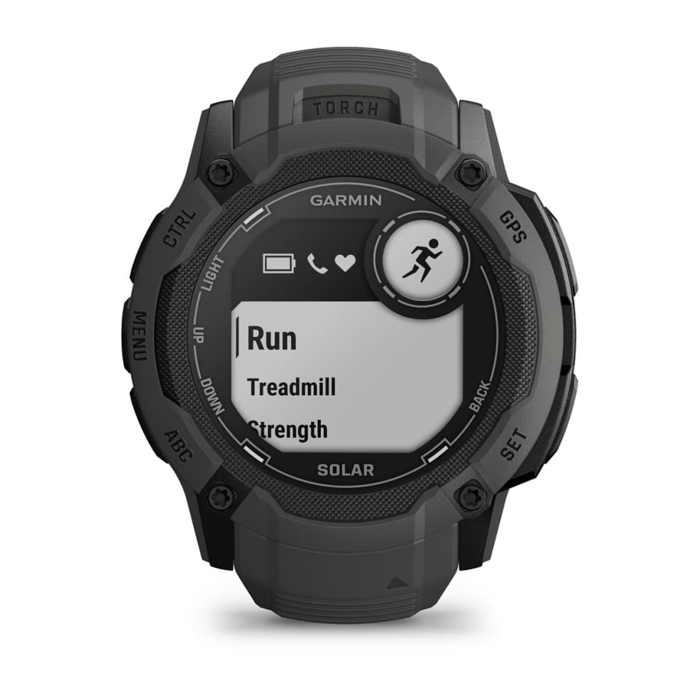 Instinct 2X Solar Graphite-Orologi-GARMIN-Gioielleria Granarelli