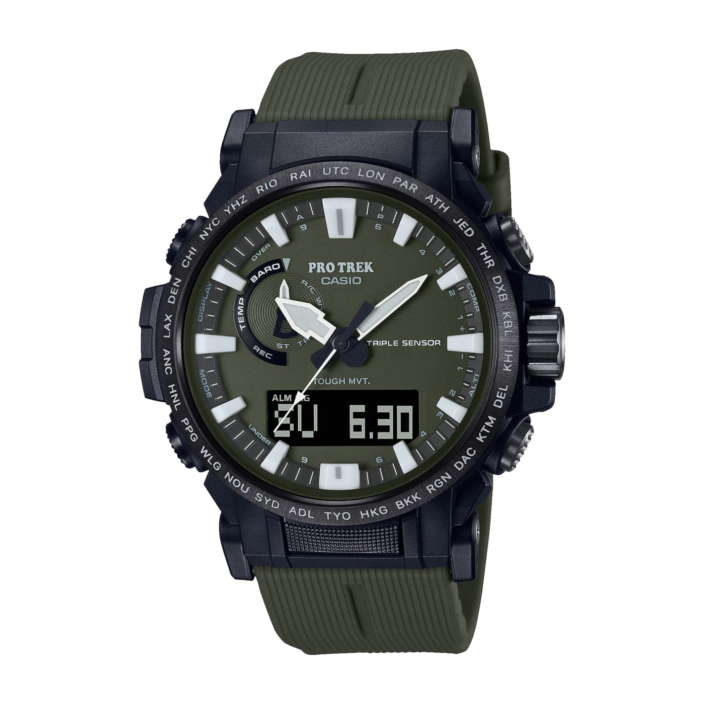 ProTrek Green-Orologi-CASIO- [SKU] -Gioielleria Granarelli