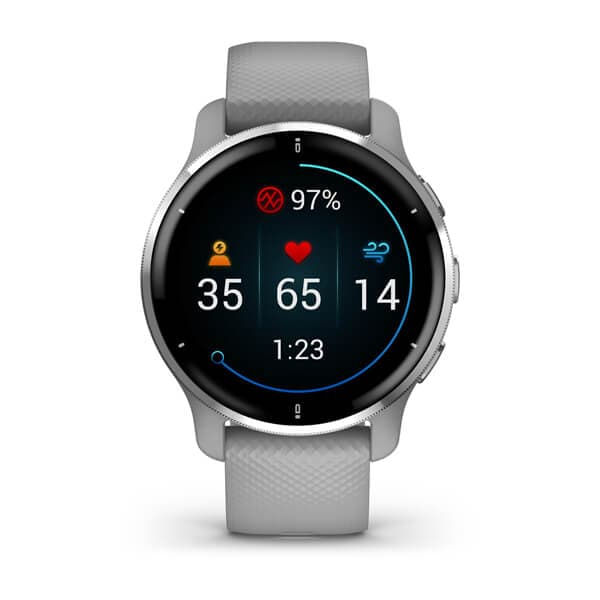 Venu 2 plus Grigio-Orologi-GARMIN- [SKU] -Gioielleria Granarelli