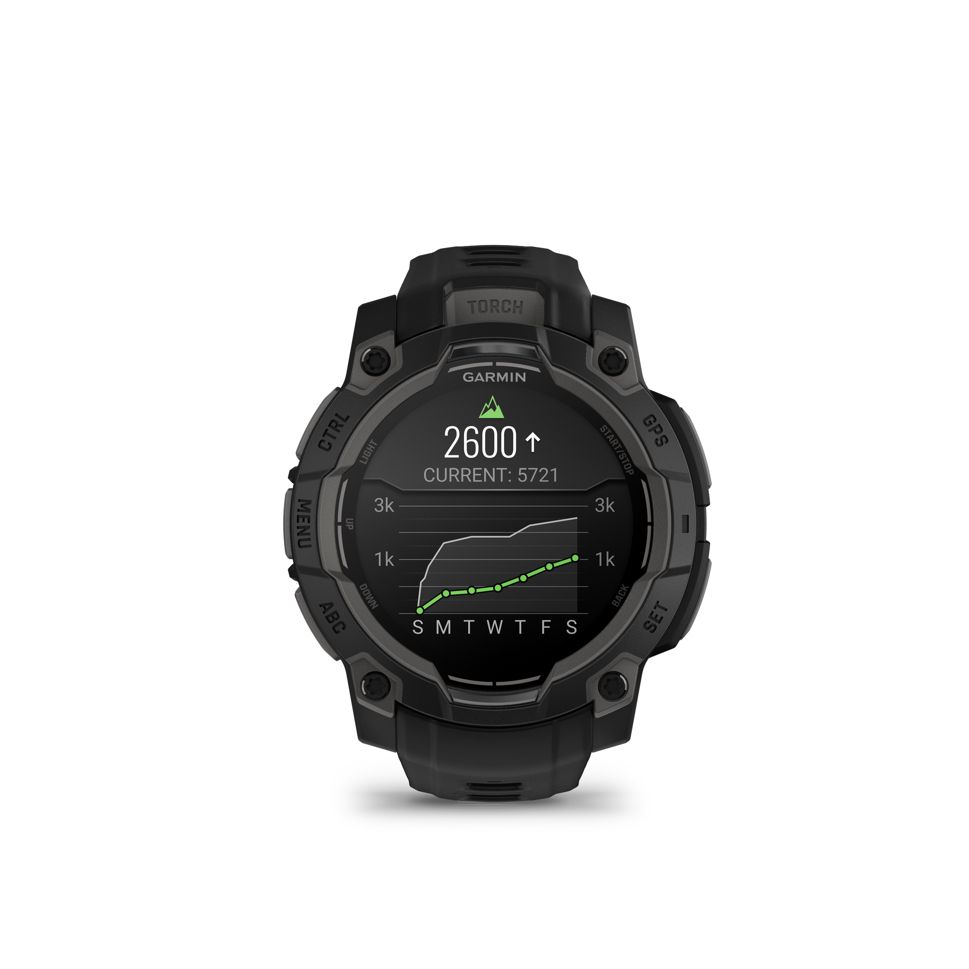 Instinct 3 – 45 mm, AMOLED Black-Orologi-GARMIN-Gioielleria Granarelli