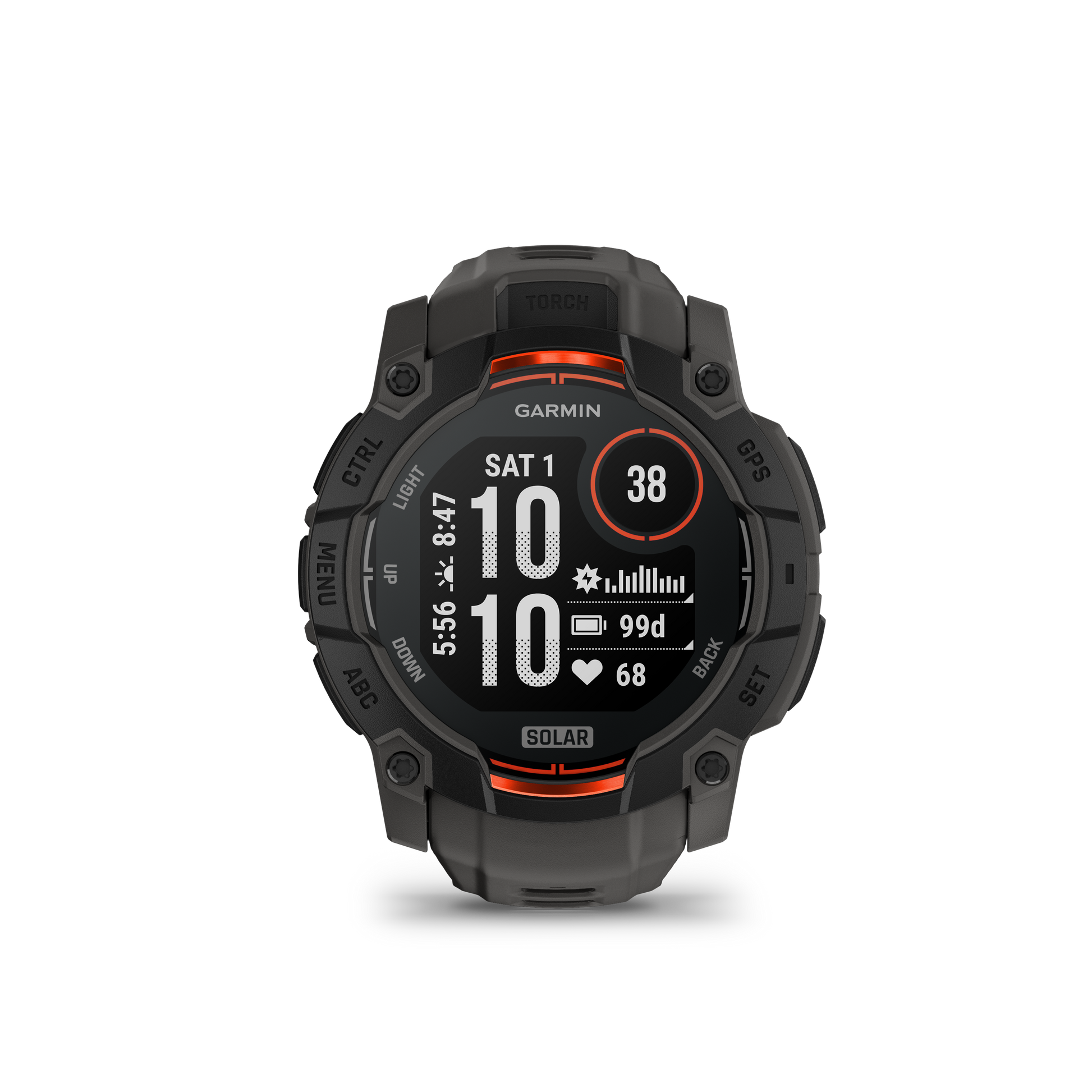 Instinct 3 – 50 mm, Solar Black-Orologi-GARMIN-Gioielleria Granarelli