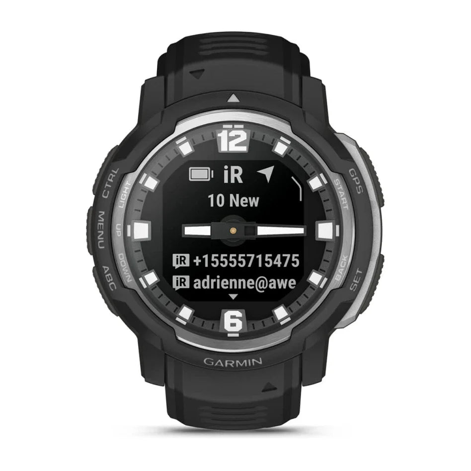 Garmin Instinct Crossover Standard Edition Black 010-02730-03