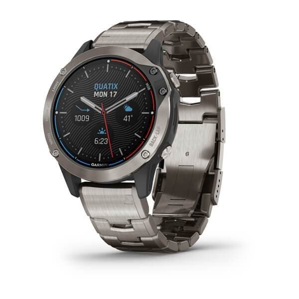 Quatix 6 Lunetta e Bracciale in Titanio-Orologi-GARMIN- [SKU] -Gioielleria Granarelli