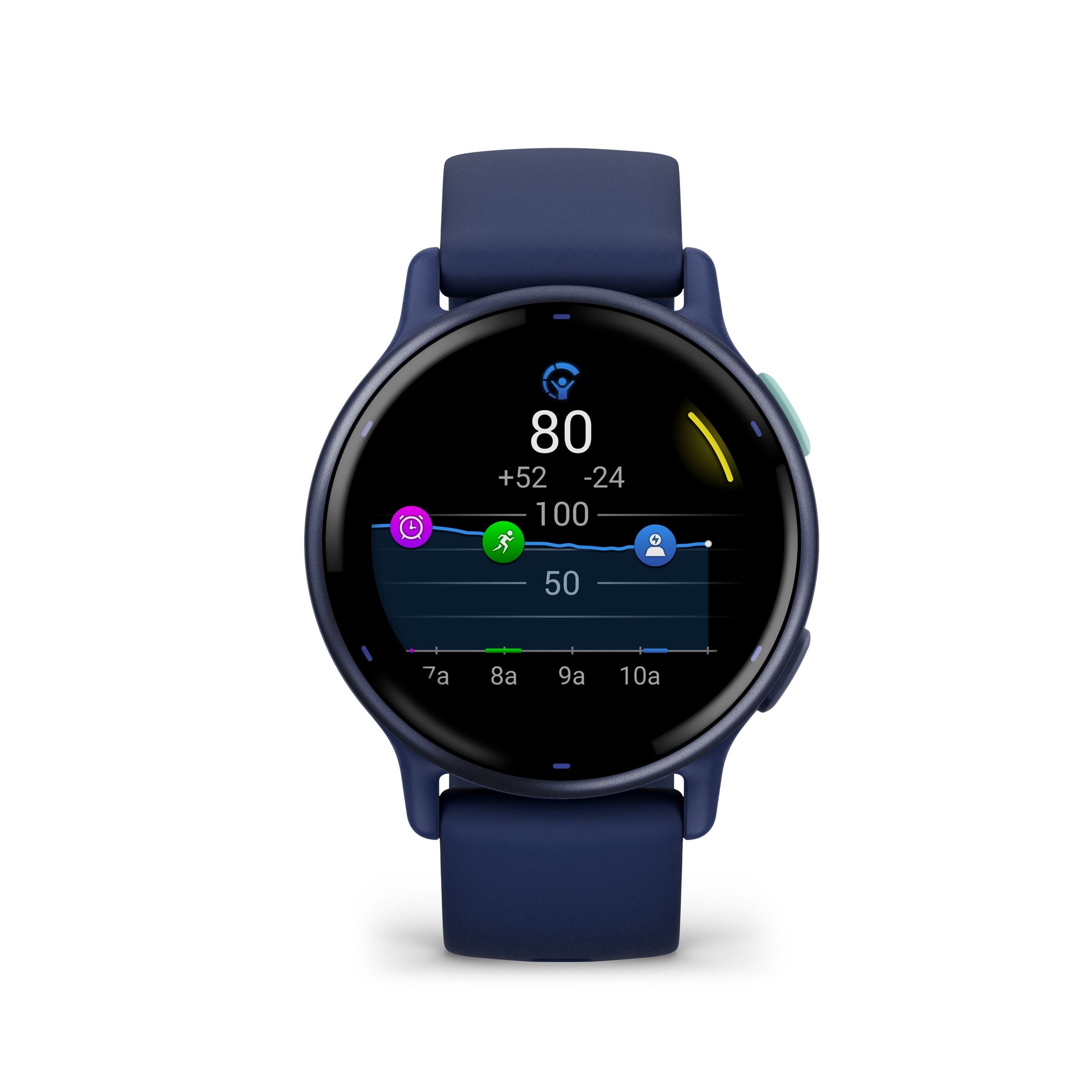 vívoactive® 5 Navy con cinturino in silicone-GARMIN-010-02862-12-Gioielleria Granarelli